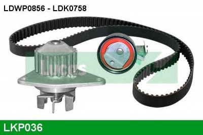 LUCAS ENGINE DRIVE lkp036 -  Водяной насос + комплект зубчатого ремня